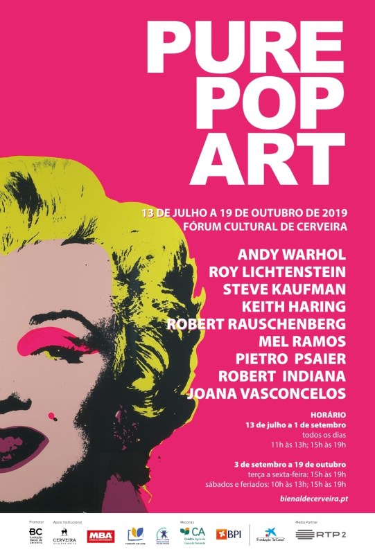 Exposição "Pure Pop Art", 2019