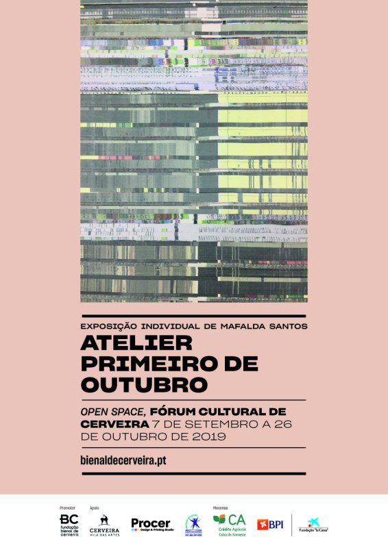 Exposição "Atelier Primeiro de Outubro". Exposição individual de Mafalda Santos, 2019