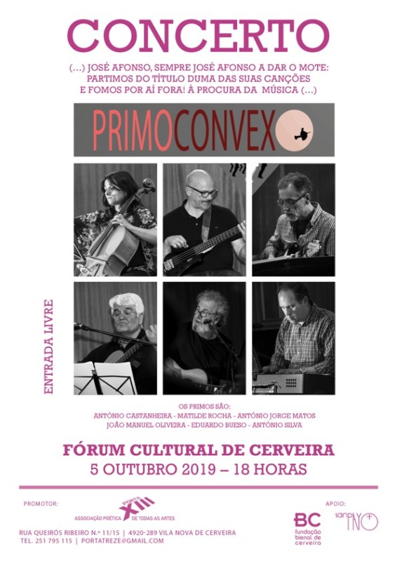 Concerto “PRIMO CONVEXO”, 2019